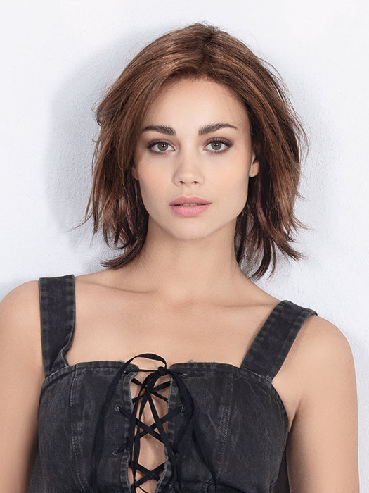 Hot Chocolate Mix 33.27.6 | Dark Auburn And Dark Strawberry Blonde With Dark Brown Blend