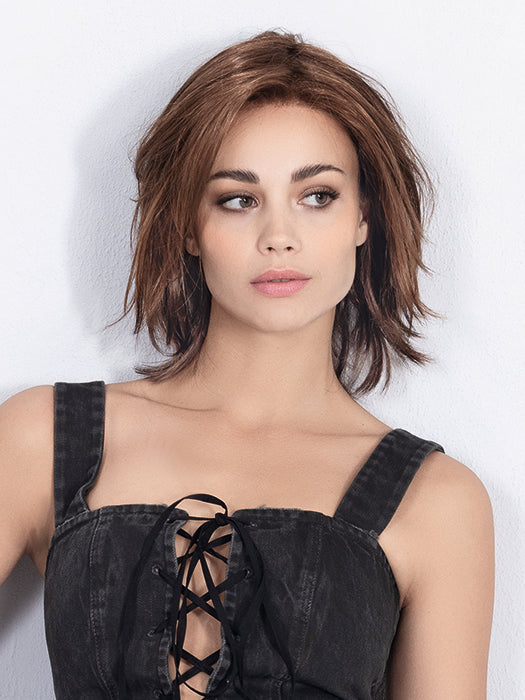 Hot Chocolate Mix 33.27.6 | Dark Auburn And Dark Strawberry Blonde With Dark Brown Blend