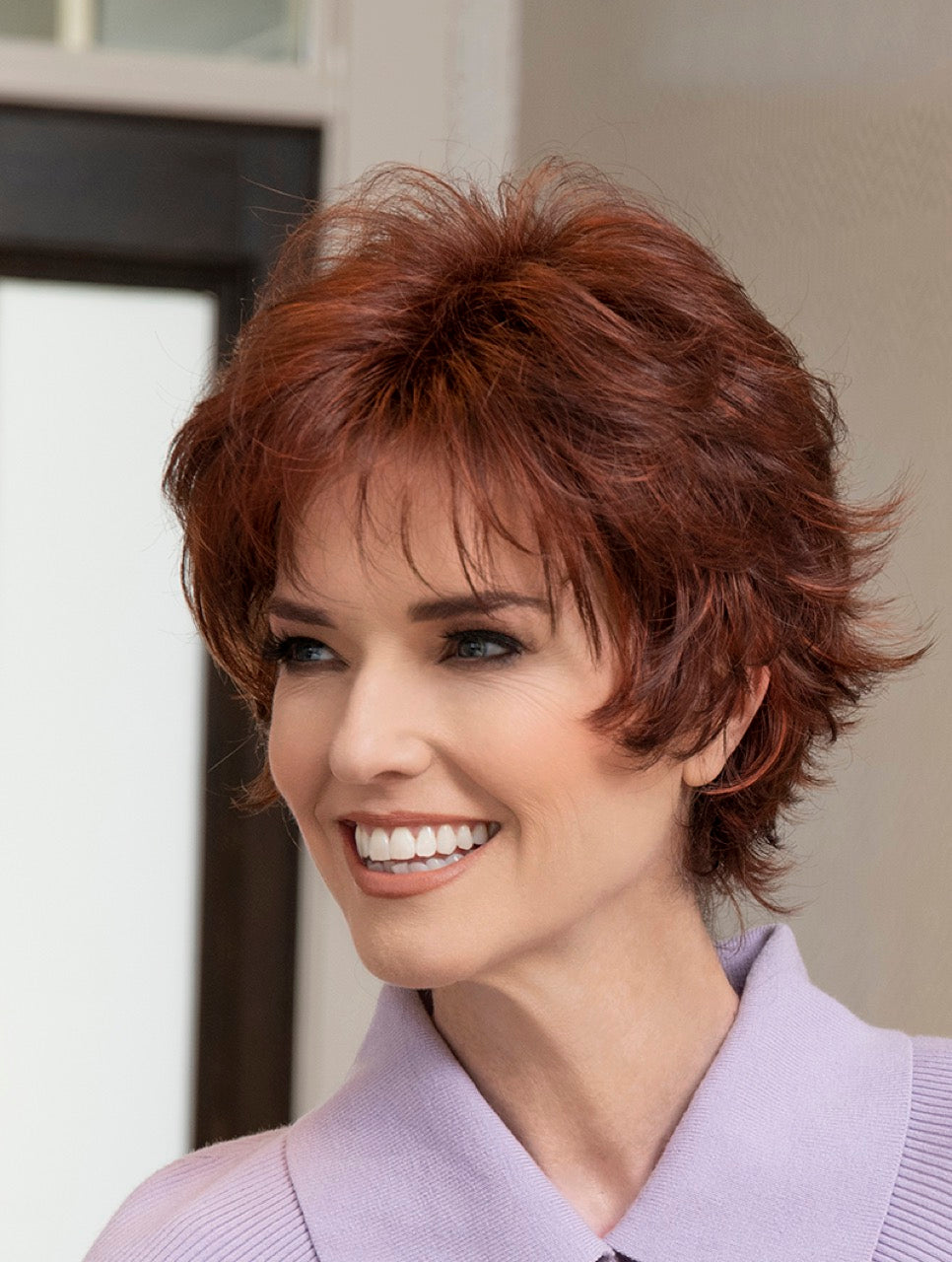 Victoria in Dark Red