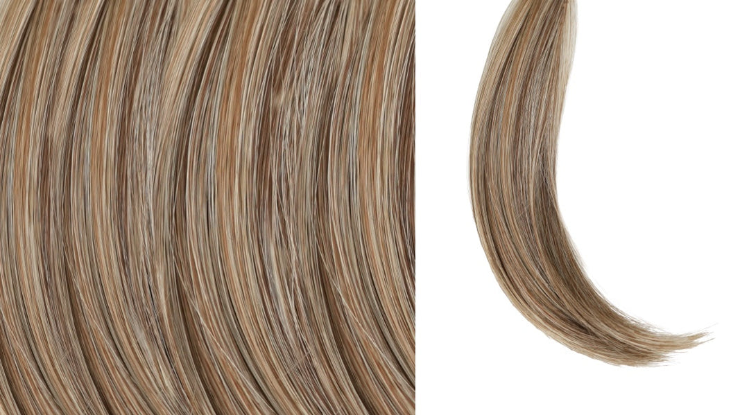 14/23 Vintage Blonde | Light Ash Brown blended with Platinum Blonde