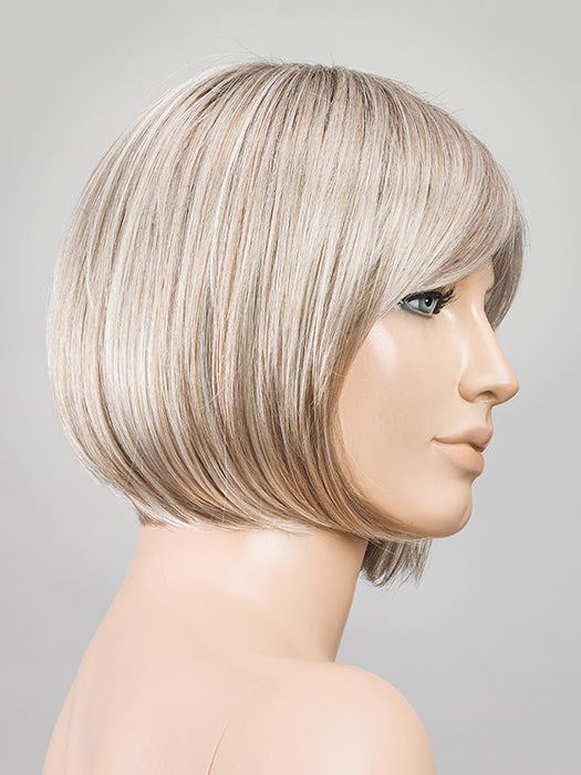 Pearl Blonde Rooted 101.14.1001 | Pearl Platinum And Medium Ash Brown With Winter White Blend And Shaded Roots