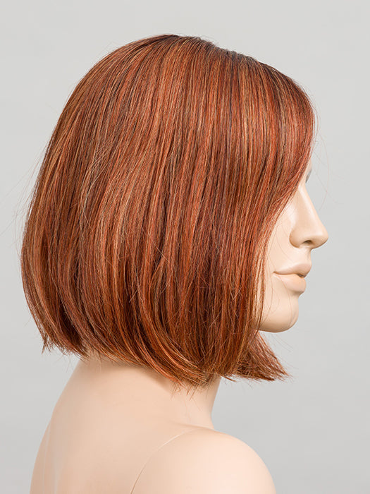 Cinnamon Rooted 130.29.33 | Deep Copper Brown And Copper Red With Dark Auburn Blend And Shaded Roots