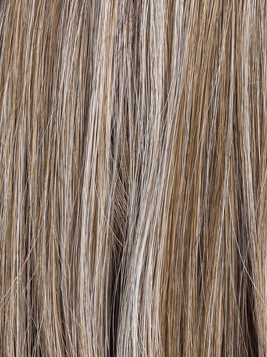 Smoke Frosted 38.36.60 | Light Brown And Medium Brown With Pearl White And Grey Blend With A Soft Matte Finish