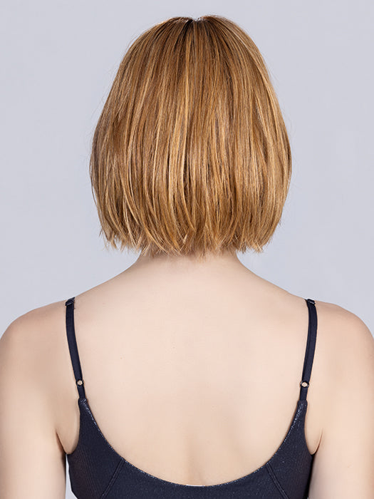 Toffee Blonde Rooted 27.31.20 | Dark Strawberry Blonde With Light Reddish Auburn And Light Strawberry Blonde Blend With Shaded Roots