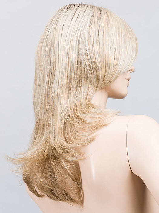 Sandy Blonde Rooted 16.22.20 | Medium Blonde, Light Neutral Blonde, and Light Strawberry Blonde Blend with Shaded Roots