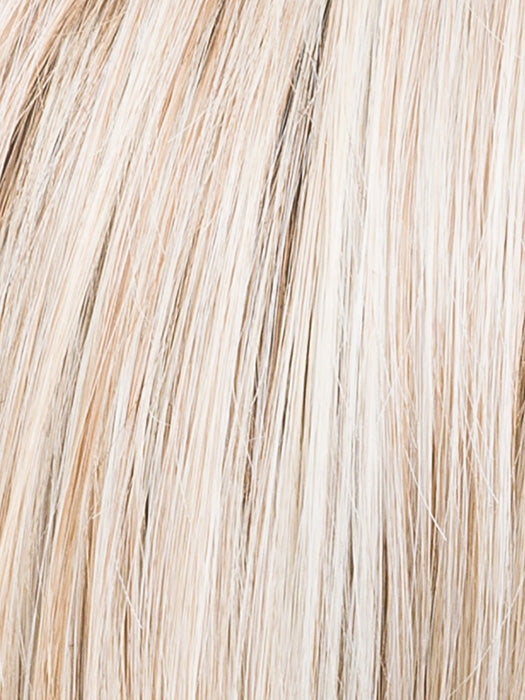 Pearl Blonde Rooted 101.20.25 | Pearl Platinum Blended with Light Strawberry Blonde and Lightest Golden Blonde with Shaded Roots