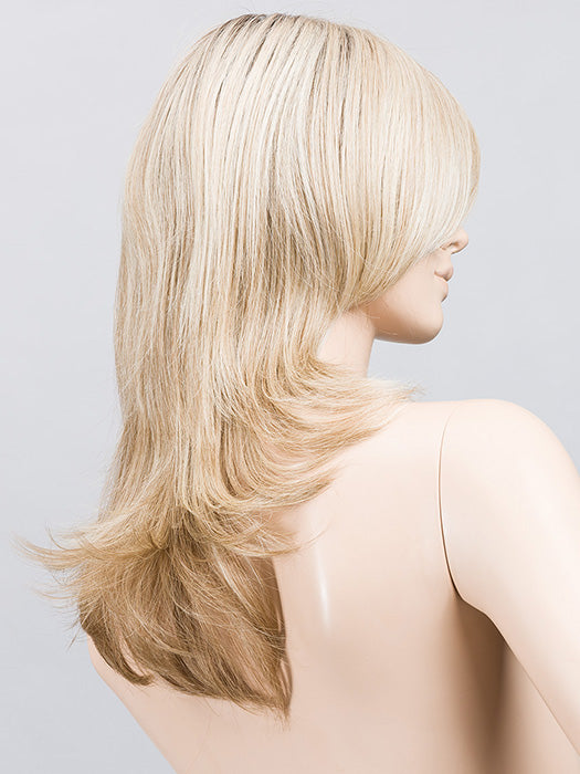 Sandy Blonde Rooted 16.22.20 | Medium Blonde, Light Neutral Blonde, and Light Strawberry Blonde Blend with Shaded Roots