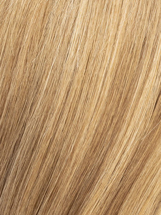 Light Bernstein Rooted 14.20.27 | Light Auburn, Light Honey Blonde, and Light Reddish Brown Blend and Dark Roots