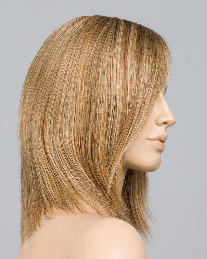 Light Bernstein Rooted 14.26.27 | Medium Ash Blonde, Light Golden Blonde, and Dark Strawberry Blonde With Shaded Roots