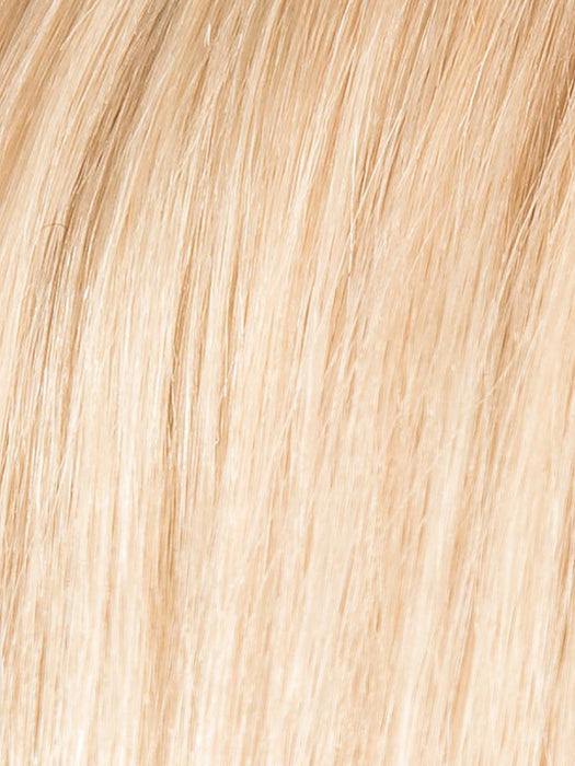 Light Champagne Rooted 19.22 | Platinum Blonde, Light Golden Blonde, Light Ash Blonde Blend, and Dark Roots