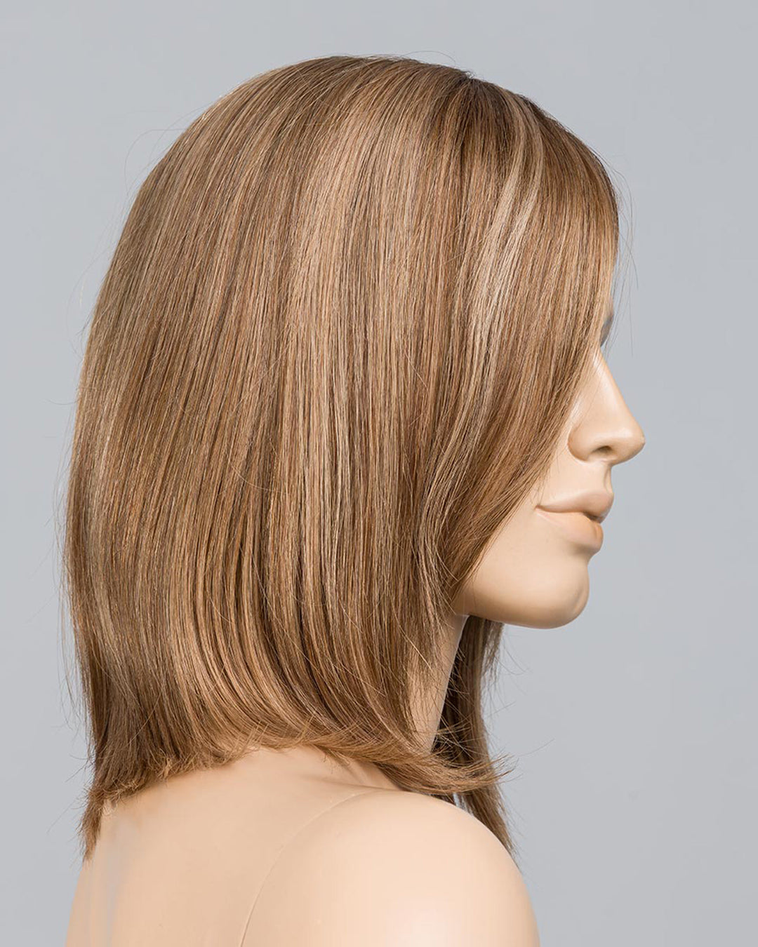 Nougat Rooted 12.10.20 | Lightest Brown and Light Brown With Light Strawberry Blonde Blend and Shaded Roots