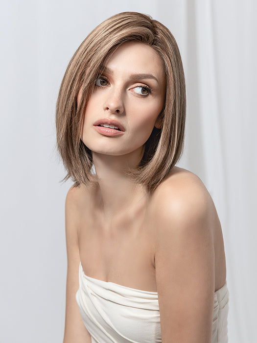 Nougat Rooted 12.10.20 | Lightest Brown and Light Brown With Light Strawberry Blonde Blend and Shaded Roots