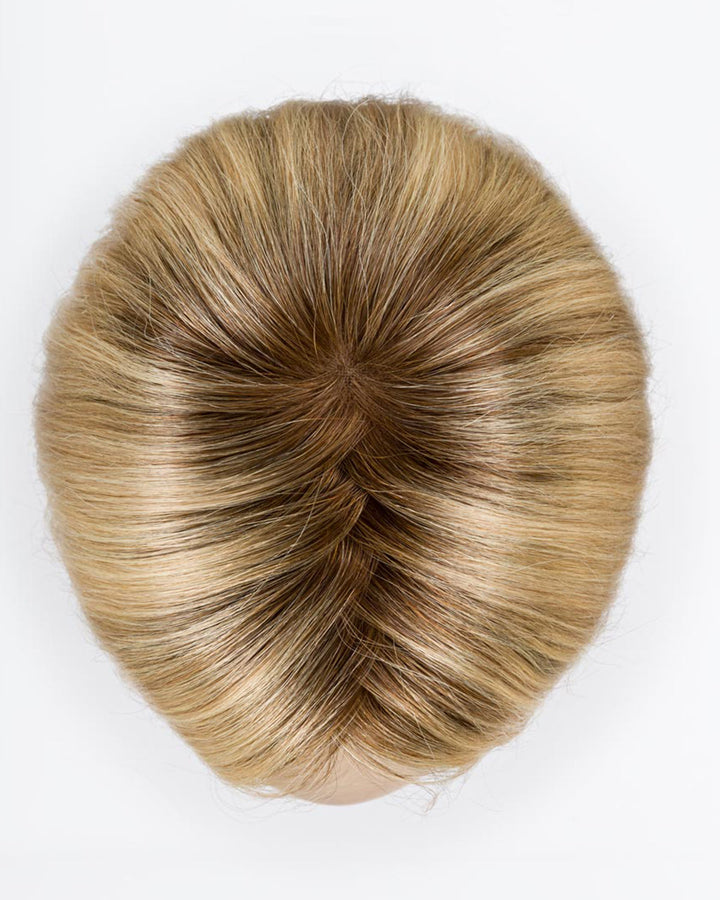 Champagne Rooted 22.26.25 | Light Neutral Blonde and Light/Lightest Golden Blonde Blend and Shaded Roots