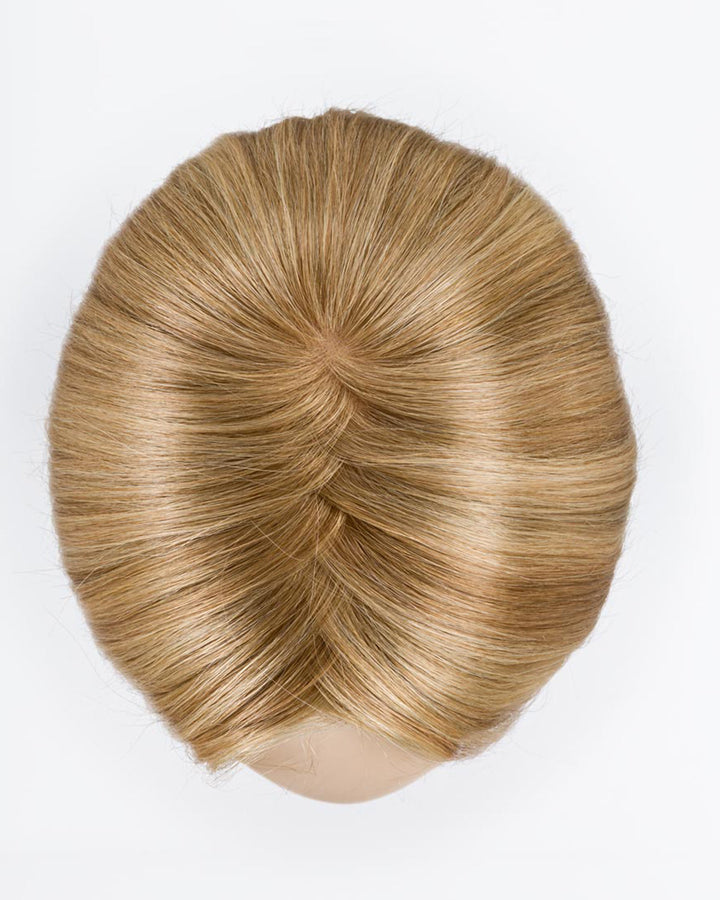 Sandy Blonde Rooted 16.22.20 | Medium Honey Blonde, Light Ash Blonde, and Lightest Reddish Brown Blend With Dark Roots