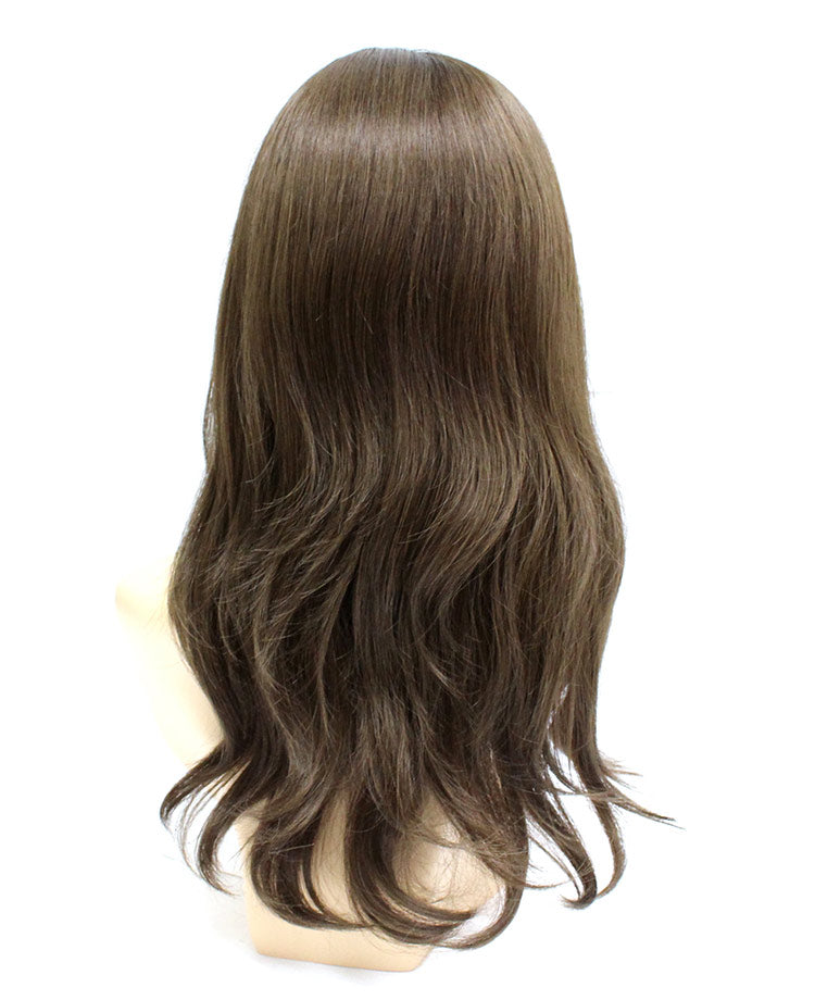 104 Alexandra: Petite Mono-Top Machine Back - Human Hair Wig