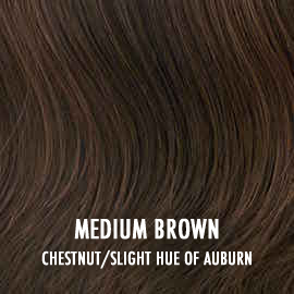2 Piece Curl Extension 10" in Medium Brown