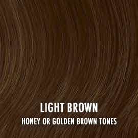 Twin Clip Soft Curl in Light Brown