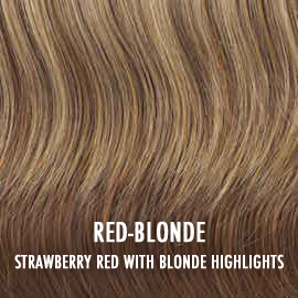 Pony Wavy in Red-Blonde