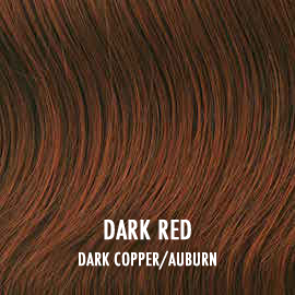 Contemporary Bob in Dark Red