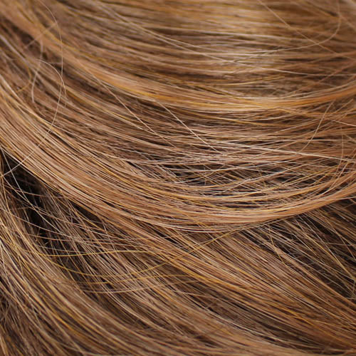 Pony Wrap Curl Long in Camel Brown