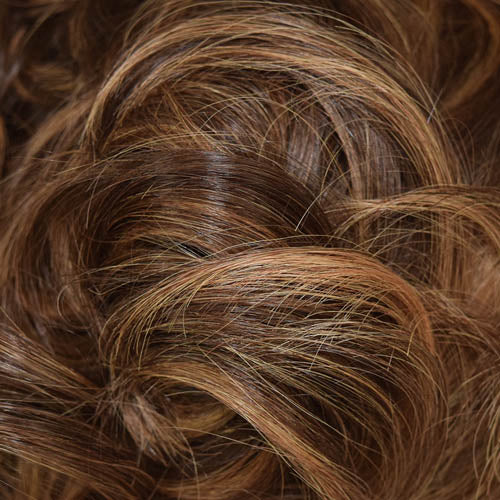 Demi Topper Human Hair in Pine Cone