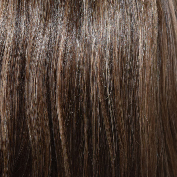 Rocky Road - Chestnut Brown base, highlighted with Ash Blonde 