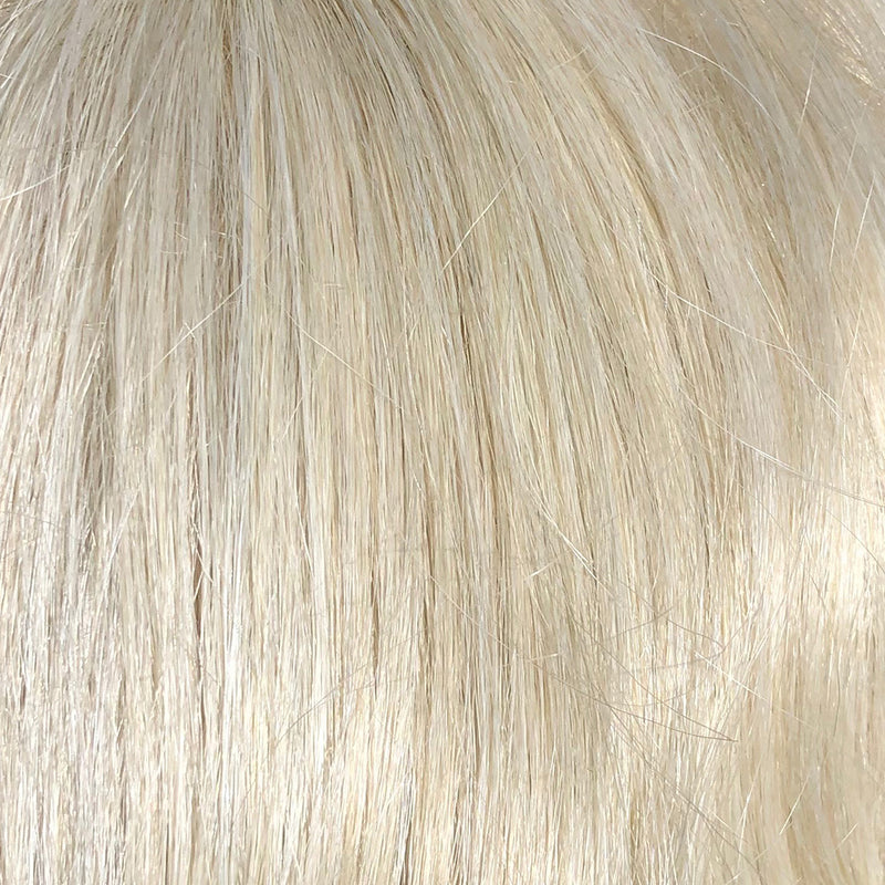 Lace Front Mono Top Straight 14 in Marshmallow Blonde