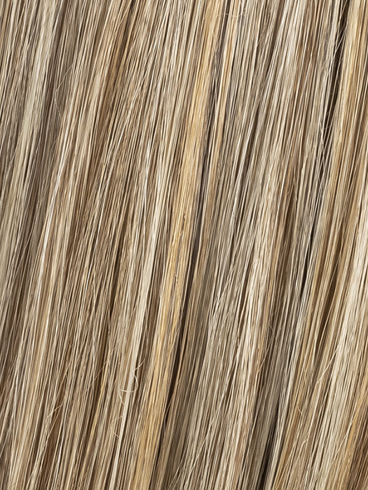 BERNSTEIN ROOTED 12.24.27 | Lightest Brown and Lightest Ash Blonde with Dark Strawberry Blonde Blend and Shaded Roots